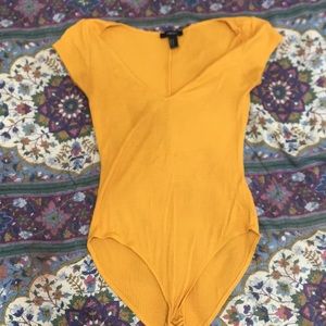 Mustard Casual Bodysuit